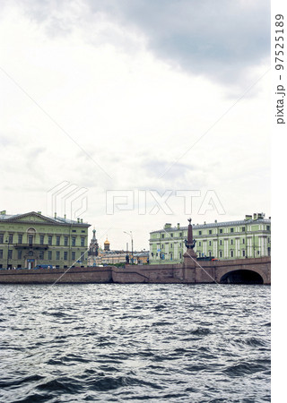 Troitskiy bridge - one of the bridges of St. Petersburg 97525189