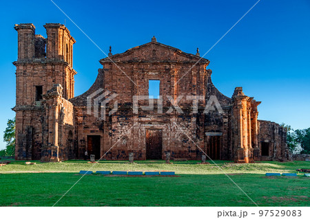Ruinas de San Ignacio Mini in Argentina Ruinas de San Ignacio Mini in Argentina 97529083