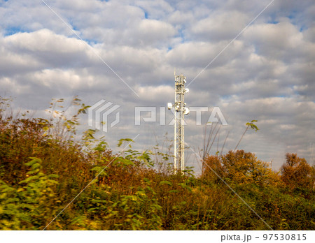 relay tower for cellular communications in Northern Italy 97530815