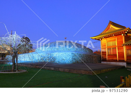 国史跡武蔵府中熊野神社古墳まつり~古墳ライトアップ『古代光景』 国史跡武蔵府中熊野神社古墳まつり~古墳ライトアップ『古代光景』 97531290