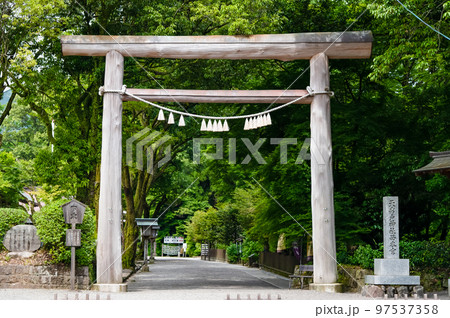 宮崎県 天岩戸神社 ~西本宮・鳥居~ 宮崎県 天岩戸神社 ~西本宮・鳥居~ 97537358