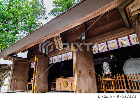 宮崎県 天岩戸神社　～西本宮・拝殿～ 97537373