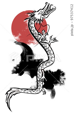 昇竜画像: 昇り龍イラストかわいい – AFERRW
