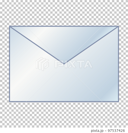 simple white envelope letter simple white envelope letter 97537426