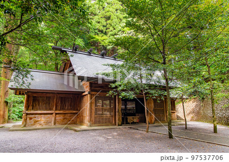 宮崎県 天岩戸神社　～東本宮・拝殿～ 97537706