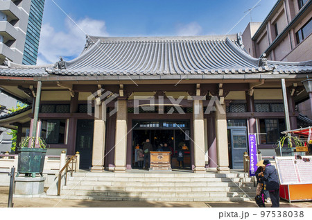 東京都・豊島区 旧中山道沿いの巣鴨地蔵通り商店街 とげぬき地蔵尊高岩寺 東京都・豊島区 旧中山道沿いの巣鴨地蔵通り商店街 とげぬき地蔵尊高岩寺 97538038