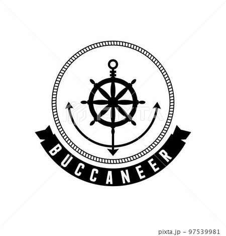 Classic boat anchor, rope, and rudder shape image graphic icon logo design abstract concept vector stock. Can be used as a symbol associated with sailor. Classic boat anchor, rope, and rudder shape image graphic icon logo design abstract concept vector stock. Can be used as a symbol associated with sailor. 97539981