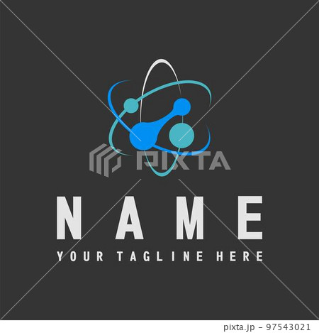 unique Network and neutron icon image graphic icon logo design abstract concept vector stock. Can be used as a symbol related to tech or internet. 97543021