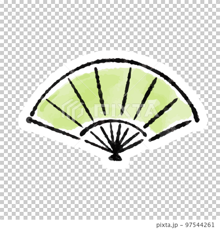 手描き/年賀状/お正月/イラスト素材 97544261