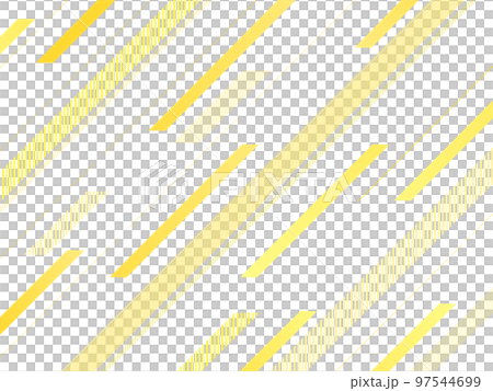 背景画像 透過 ポップ ライン ストライプ 黄色 オレンジ 97544699