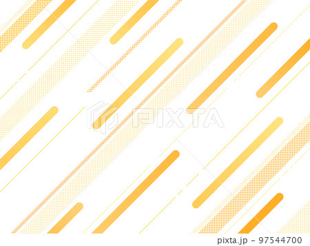 背景画像 透過 ポップ ライン ドット 黄色 オレンジ 背景画像 透過 ポップ ライン ドット 黄色 オレンジ 97544700