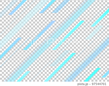 背景画像 透過 ポップ ライン ストライプ 青色 97544701