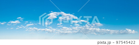 blue sky with white cloud background blue sky with white cloud background 97545422
