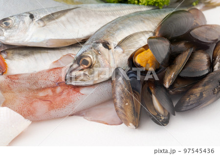 魚介類の盛り合わせ 97545436