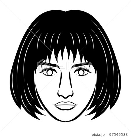 Female t-shirt sketch icon., Stock vector