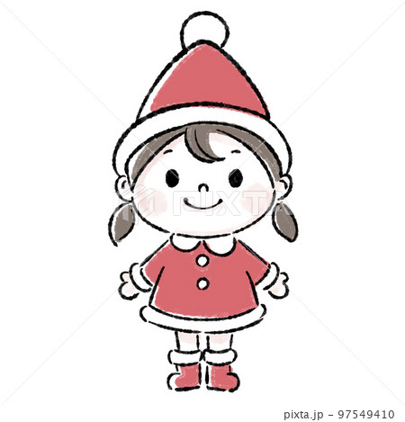 子供/サンタクロース/幼稚園/保育園/クリスマス会 子供/サンタクロース/幼稚園/保育園/クリスマス会 97549410