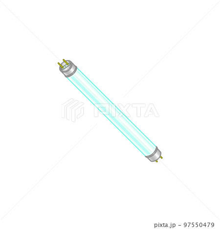水色の直管蛍光灯 97550479