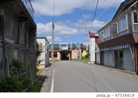 津軽鉄道　嘉瀬駅 97556619