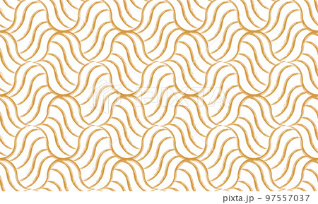 The geometric pattern with wavy lines. Seamless  97557037