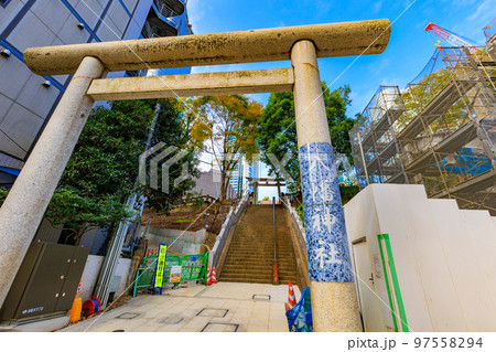 東京 港区 虎ノ門にある八幡神社 東京 港区 虎ノ門にある八幡神社 97558294