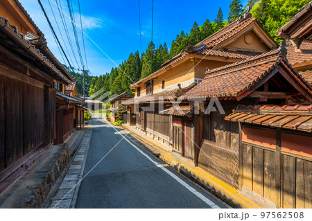 高梁　成羽町　吹屋　下谷の町並み 97562508