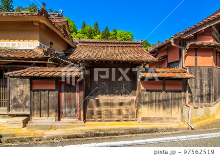 高梁　成羽町　吹屋　下谷の町並み 97562519