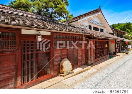 岡山県 高梁 成羽町 吹屋の町並み 岡山県 高梁 成羽町 吹屋の町並み 97562792