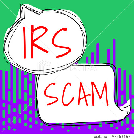 Inspiration showing sign Irs Scam, Concept meaning targeted