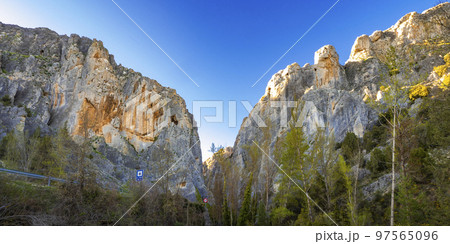 Gorge of La Yecla, Burgos, Spain 97565096