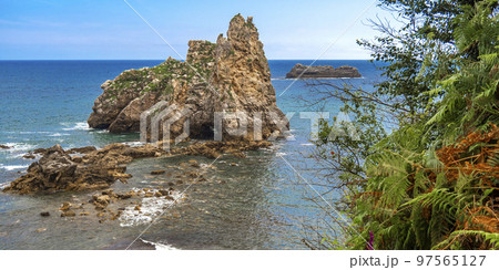 Islote de los Picones, Beach of Castiellu, Asturias, Spain 97565127