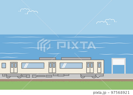 海と電車 海と電車 97568921