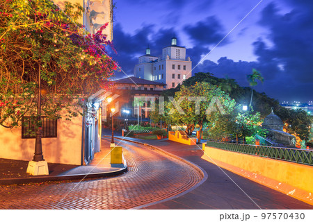 San Juan, Puerto Rico Streets and Cityscape San Juan, Puerto Rico Streets and Cityscape 97570430