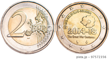 A coin collection of 2 euro commemorative coins A coin collection of 2 euro commemorative coins 97572356