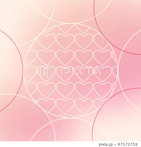 Happy Valentine's Day square greeting cards in y2k style. Outline hearts pattern on blurred pink gradient background. Social media post templates. Vector illustration for mobile apps, web ads Happy Valentine's Day square greeting cards in y2k style. Outline hearts pattern on blurred pink gradient background. Social media post templates. Vector illustration for mobile apps, web ads 97572759