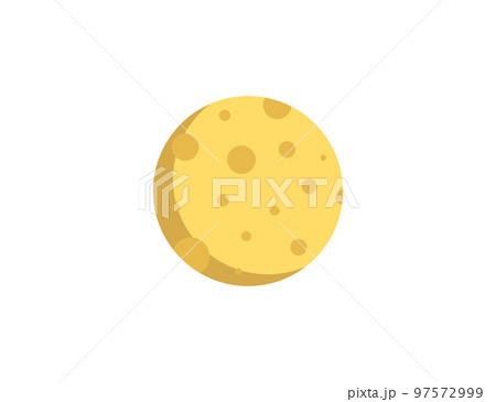 Crescent, moon, night icon. Vector illustration. Crescent, moon, night icon. Vector illustration. 97572999