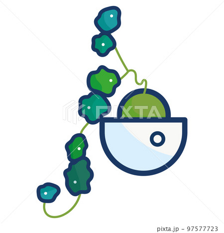 Isolated colored indoor plant icon Vector Isolated colored indoor plant icon Vector 97577723