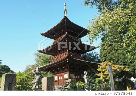 西福寺の江戸時代の三重塔【埼玉県川口市】 西福寺の江戸時代の三重塔【埼玉県川口市】 97578043