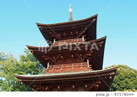 西福寺の江戸時代の三重塔【埼玉県川口市】 西福寺の江戸時代の三重塔【埼玉県川口市】 97578044