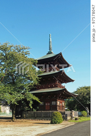 西福寺の江戸時代の三重塔【埼玉県川口市】 西福寺の江戸時代の三重塔【埼玉県川口市】 97578047