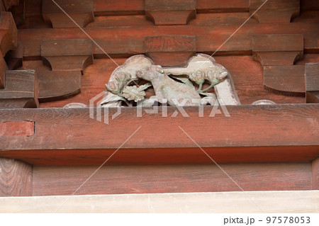 西福寺の江戸時代の三重塔【埼玉県川口市】 97578053