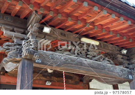 西福寺の観音堂の彫刻【埼玉県川口市】 西福寺の観音堂の彫刻【埼玉県川口市】 97578057