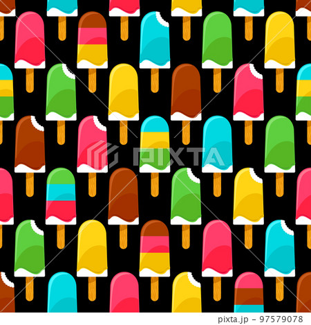 colorful ice creams colorful ice creams 97579078