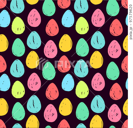 Seamless Easter eggs 97579620
