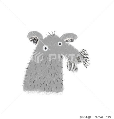 青白い 飼い犬 愛犬 97581749