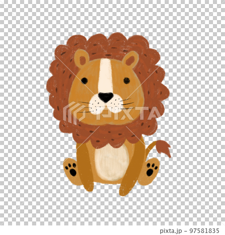cute lion 97581835