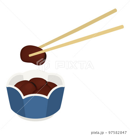 しょうゆ豆のイラスト 97582847