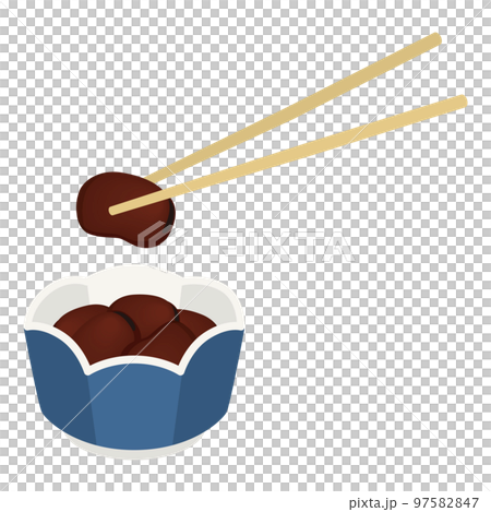 しょうゆ豆のイラスト 97582847