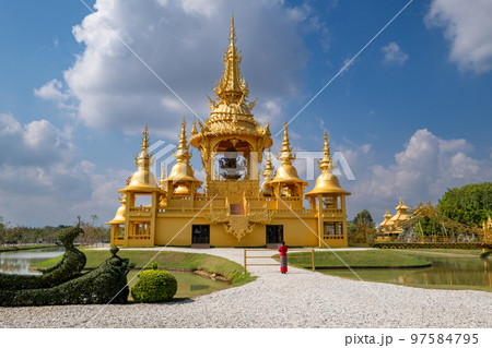Wat Rong Khun (White Temple) ガネーシャ・ホール タイ王国チェンライ Wat Rong Khun (White Temple) ガネーシャ・ホール タイ王国チェンライ 97584795