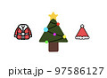 Cute Christmas Illustration & Isolated on white Background. Santa Claus, Christmas tree. Print Ideal for fabric, wrapping paper, scrapbooking, textile, poster, banner, card, wall art, New Year design. Cute Christmas Illustration & Isolated on white Background. Santa Claus, Christmas tree. Print Ideal for fabric, wrapping paper, scrapbooking, textile, poster, banner, card, wall art, New Year design. 97586127
