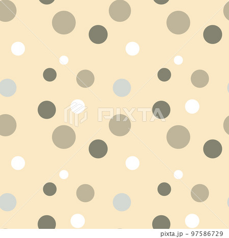 アースカラー水玉背景 アースカラー水玉背景 97586729